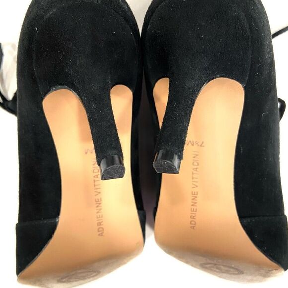 ADRIENNE VITTADINI Leather Lace Up Heels - Picture 6 of 9